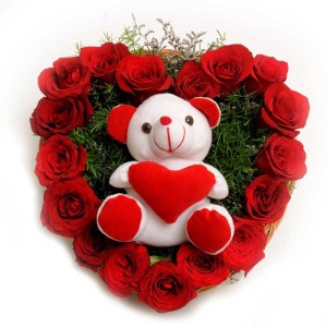 FNP_Roses_N_Soft_toy_Valentine’s Day