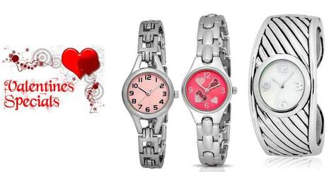 Happy Valentine’s Day 2015 Gift for her (Girlfriend) - Valentine’s Watches